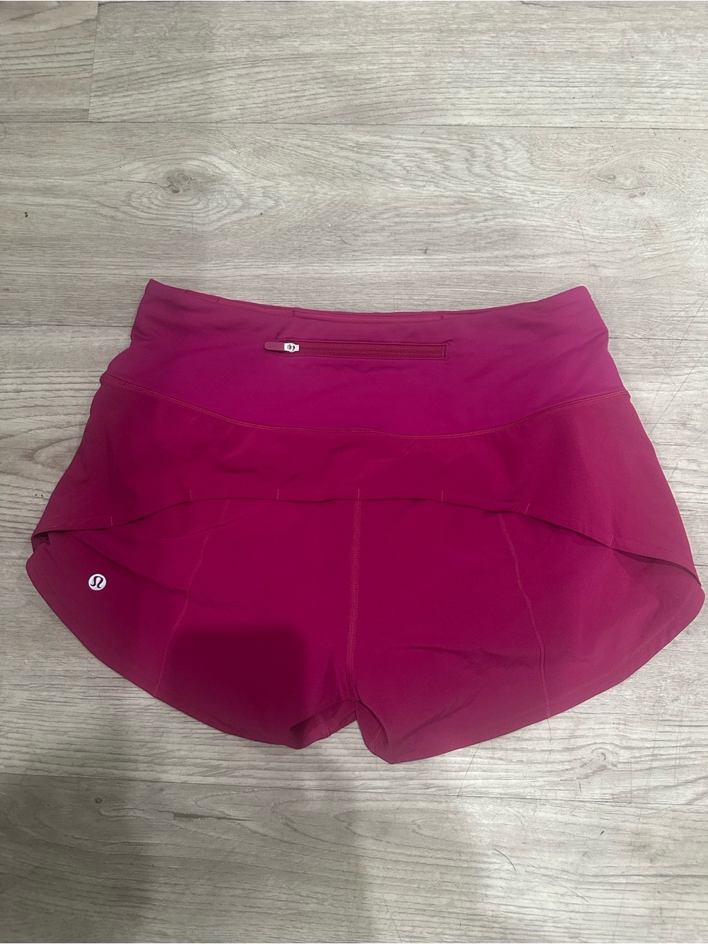 lululemon athletica Fuchsia High-Rise Athletic Shorts - Picture 2 of 4